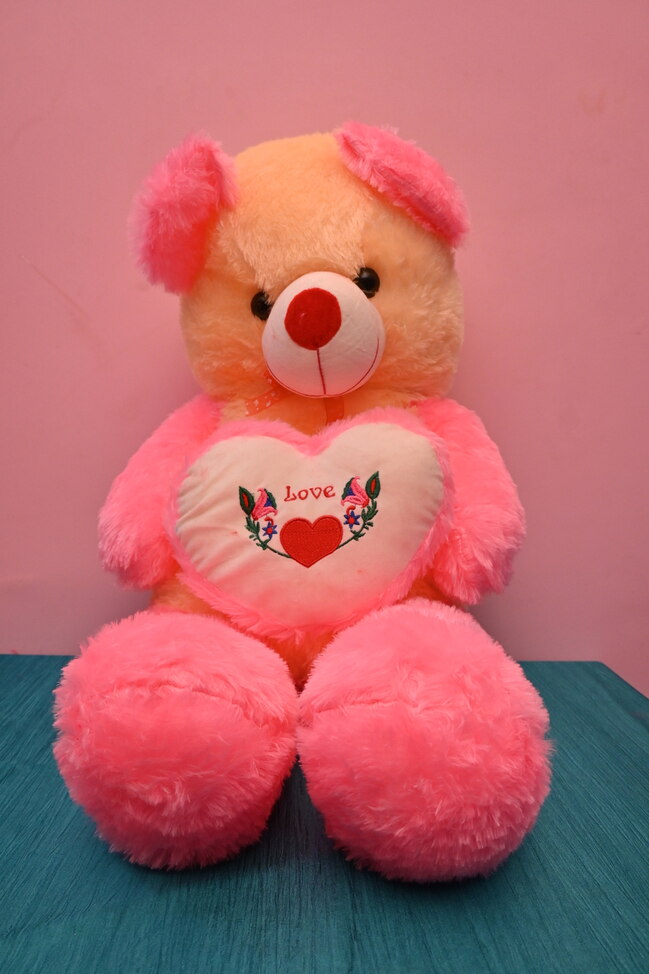 3.3 Feet Soft Teddy Bear Pink Color GEEFTwala